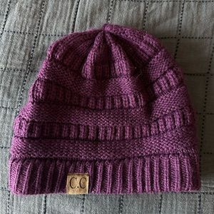 3 adult C.C beanies